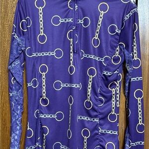 Royal Highness Equestrian 1/4 zip Sun Shirt